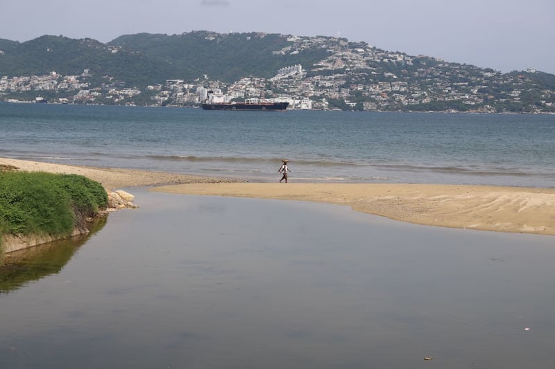 Playas contaminadas.