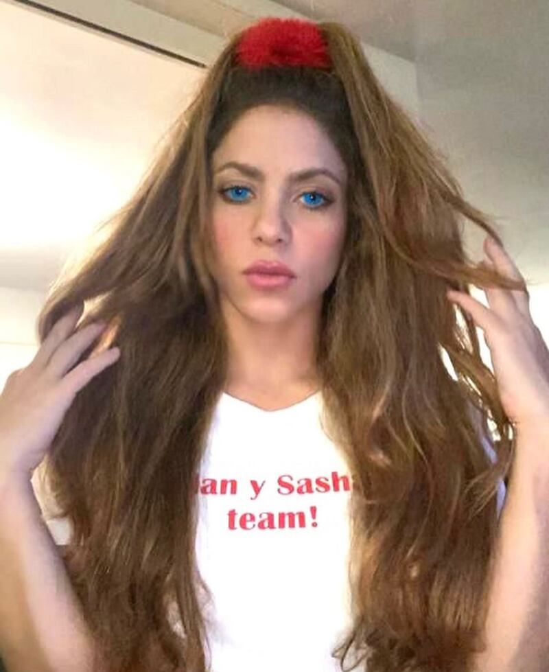 Shakira le apuesta al equipo de sus hijos: Sasha y Milan

Foto: @shakira