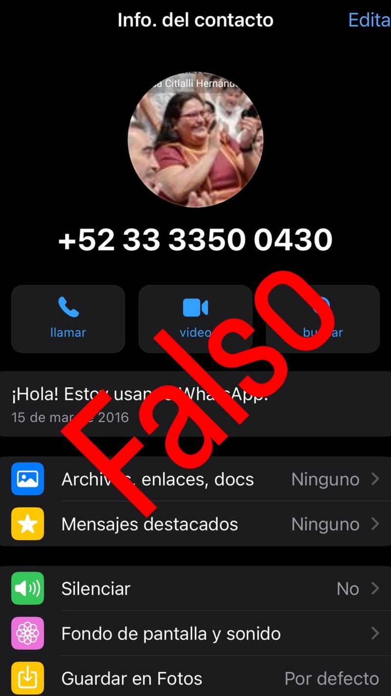 Fraudes por WhatsApp (Captura de pantalla / WhatsApp)