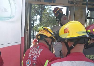 Se informó que a víctima no escuchó el tren y fue embestido por uno de los convoys.