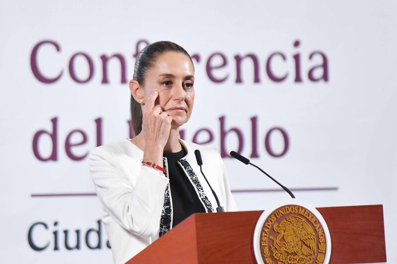 La presidenta visitará este jueves Nuevo León invitada por Caintra.