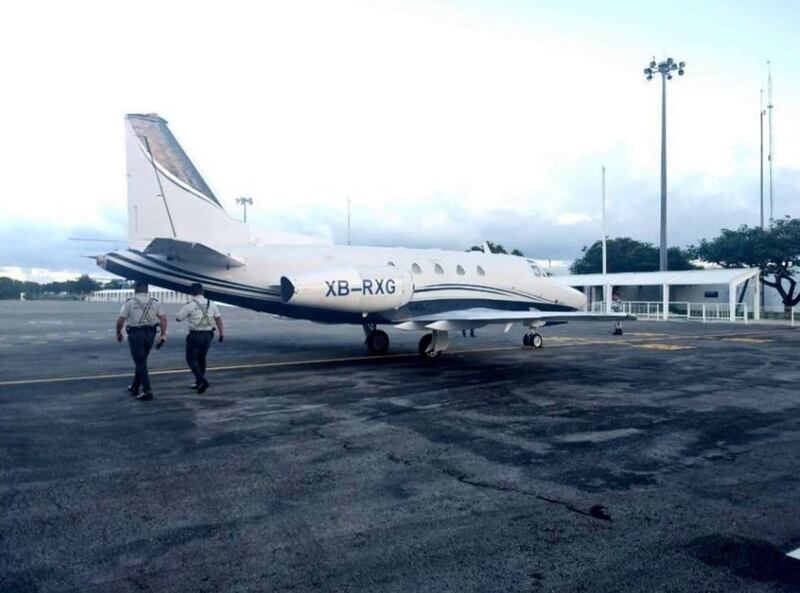Avión procedente de México fue derribado por Fuerzas Armadas de Venezuela.