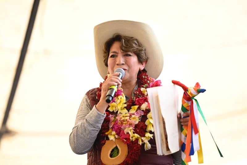 Durante su campaña, Delfina Gómez ha escuchado diferentes propuestas, entre ellas, el mejoramiento del acceso al agua.