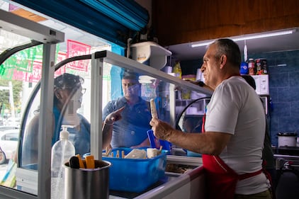 Paletas de Nogada, una nueva tradición en la Ciudad de México.