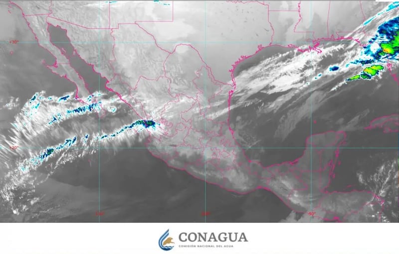 Conagua: Frente frío No. 14