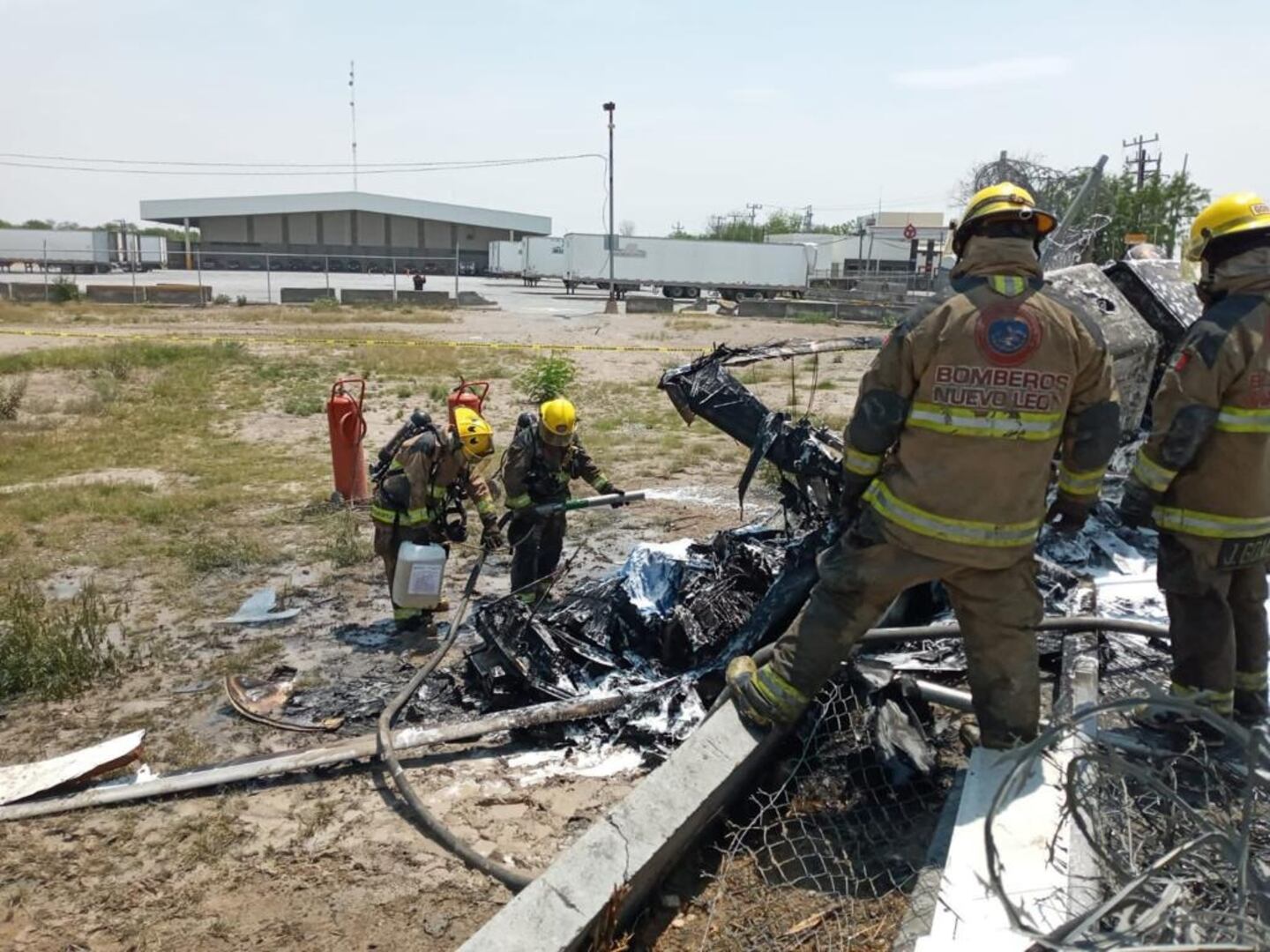 Helicóptero Se Desploma E Incendia En Apodaca Nuevo León Publimetro México 6870