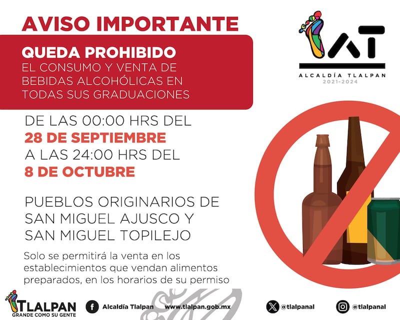 Ley Seca Tlalpan