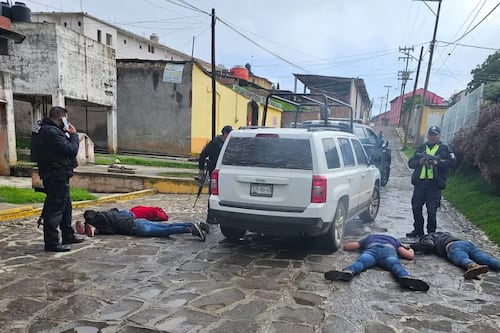 Detienen a cinco miembros del CJNG en el Oro, Estado de México