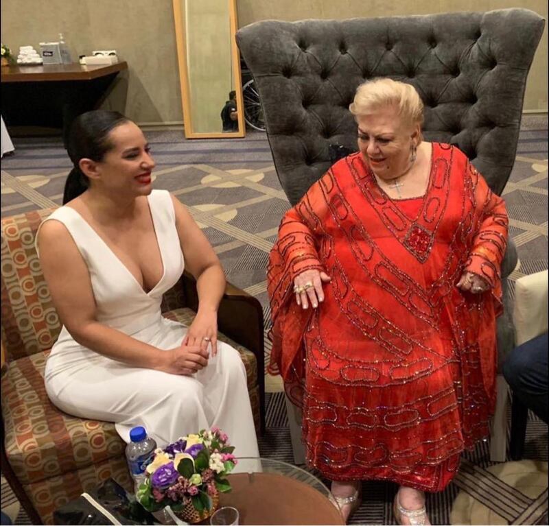 Sandra Cuevas y Paquita la del Barrio