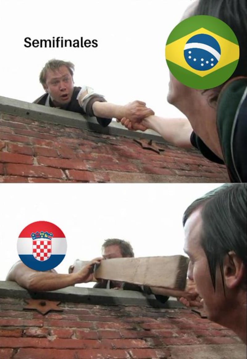 Los memes no perdonaron la derrota de Brasil