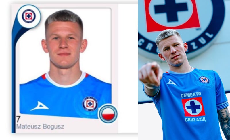 Mateusz Bogusz registrado con Cruz Azul