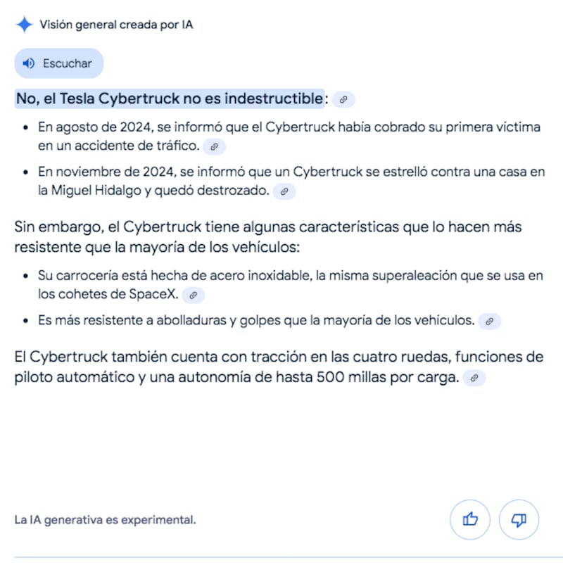Cybertruck es indestructible