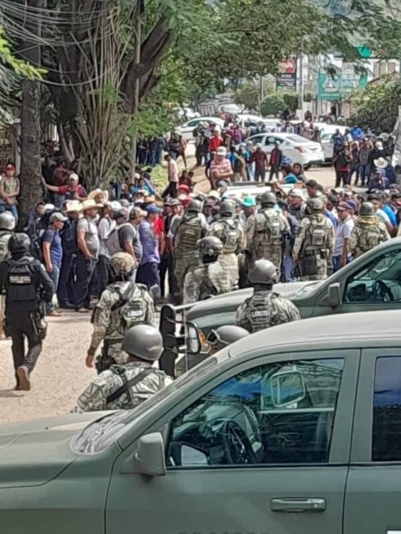 Militares en Chiapas