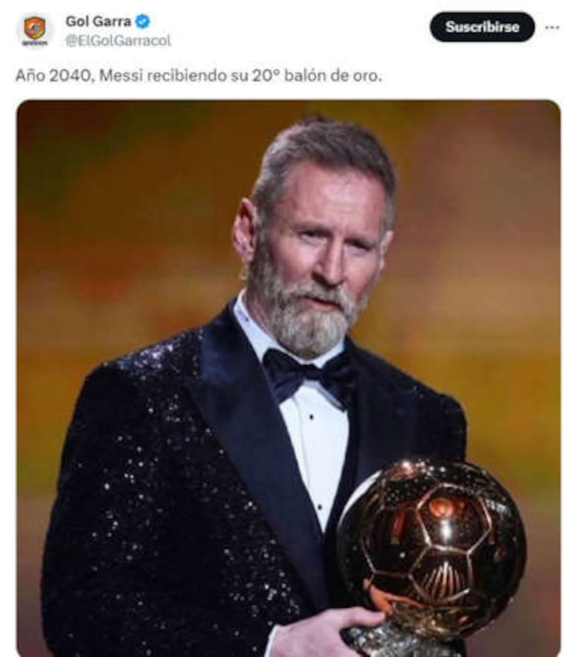 Memes Gala Balón de Oro.