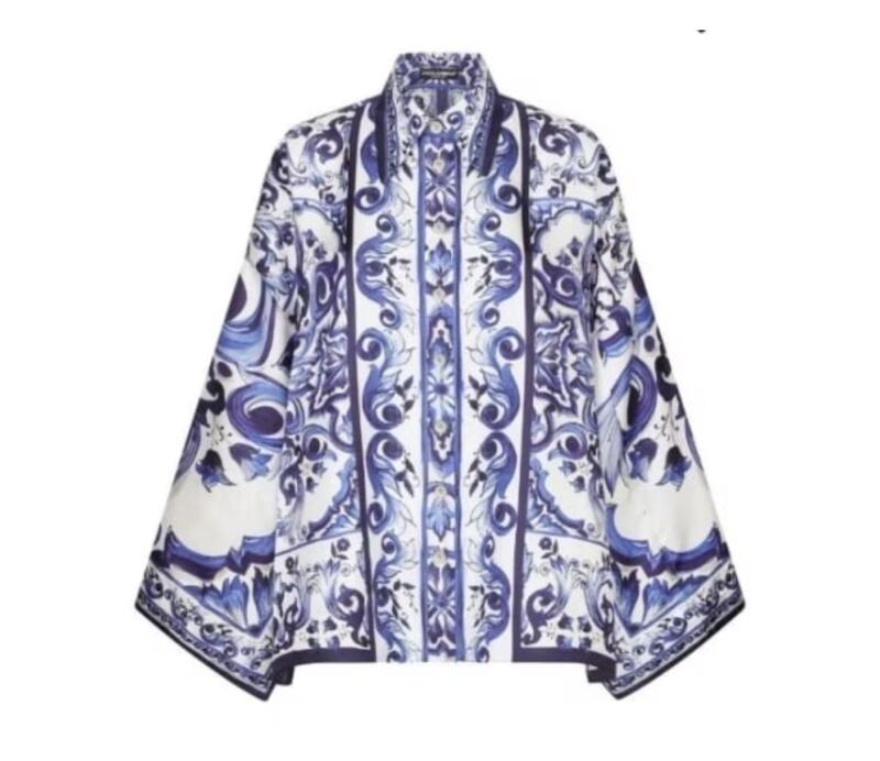 Camisa que lució Angélica Rivera, by Dolce & Gabbana