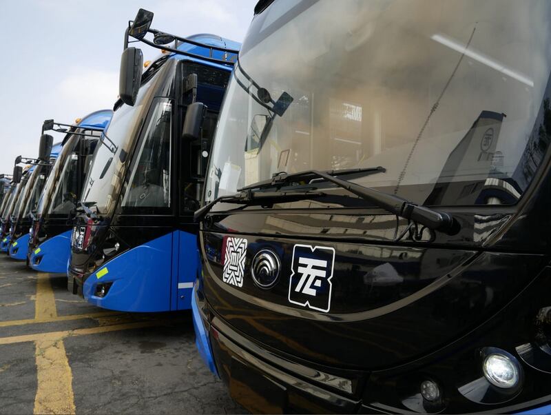 Estos son los trolebuses que darán servicio en el tramo elevado en Iztapalapa