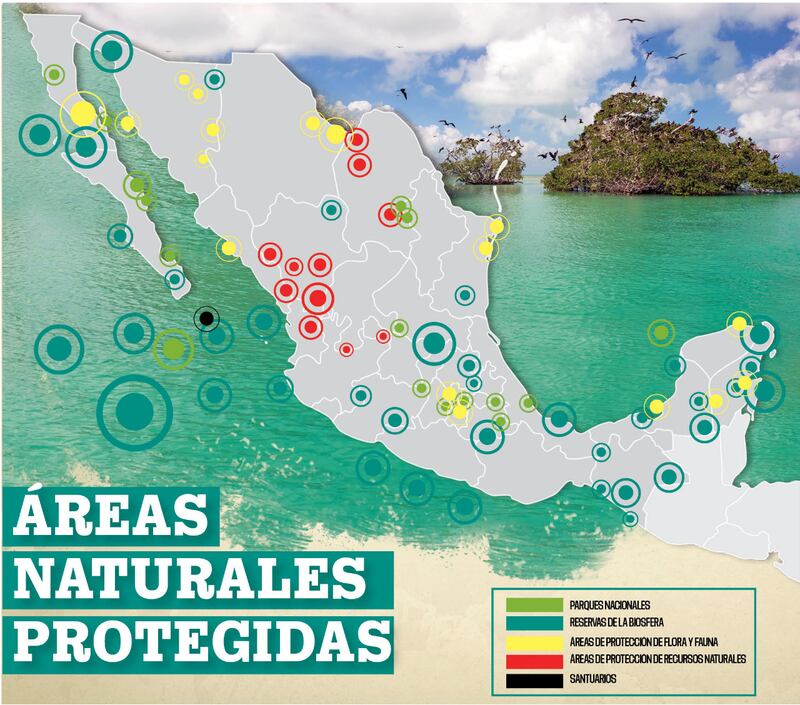 Áreas Naturales Protegidas en México, sin presupuesto ni vigilancia