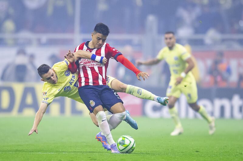 Alvaro Fidalgo reconoció su frustración por salir expulsado en la semifinal del Clausura 2023 contra Chivas.