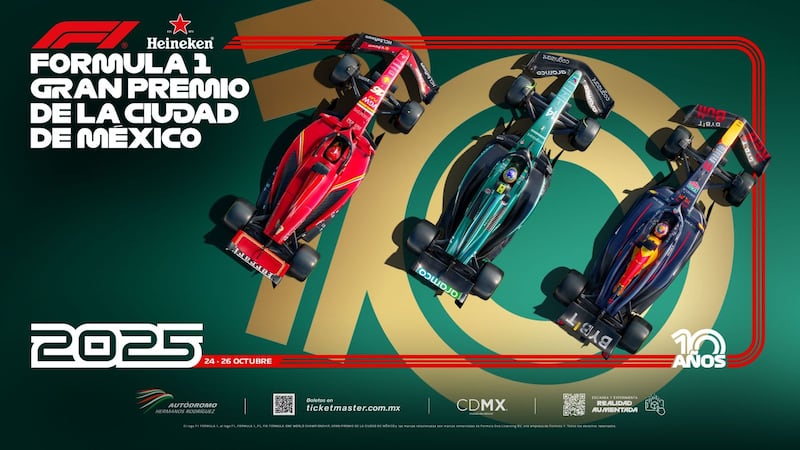 Develan la imagen oficial del México GP 2025