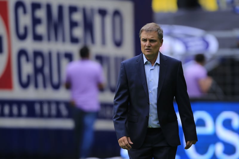 Diego Aguirre no estuvo presente en los últimos dos juegos de Cruz Azul debido a la sanción que tenía