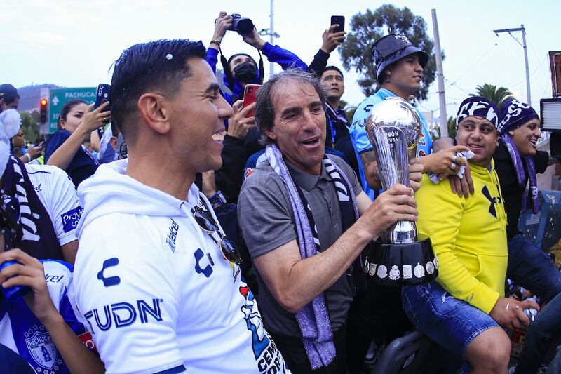 Pachuca celebracion