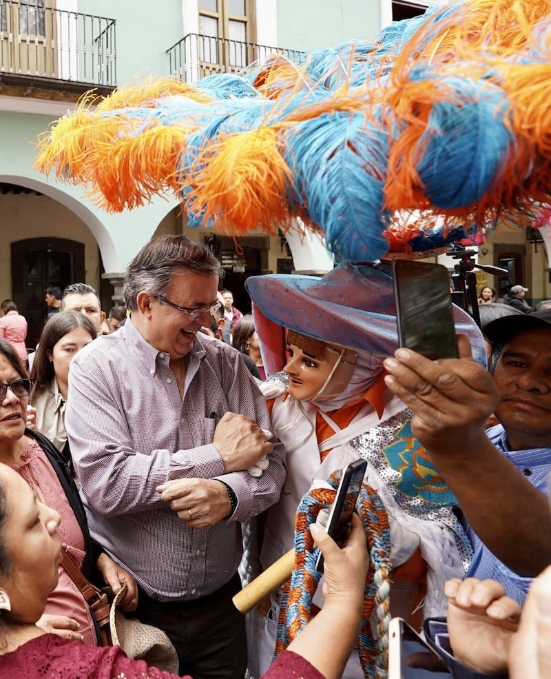 Marcelo Ebrard acude a Tlaxcala para abordar proyectos de infraestructura