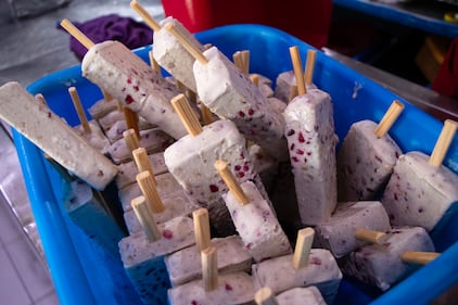 Paletas de Nogada, una nueva tradición en la Ciudad de México.