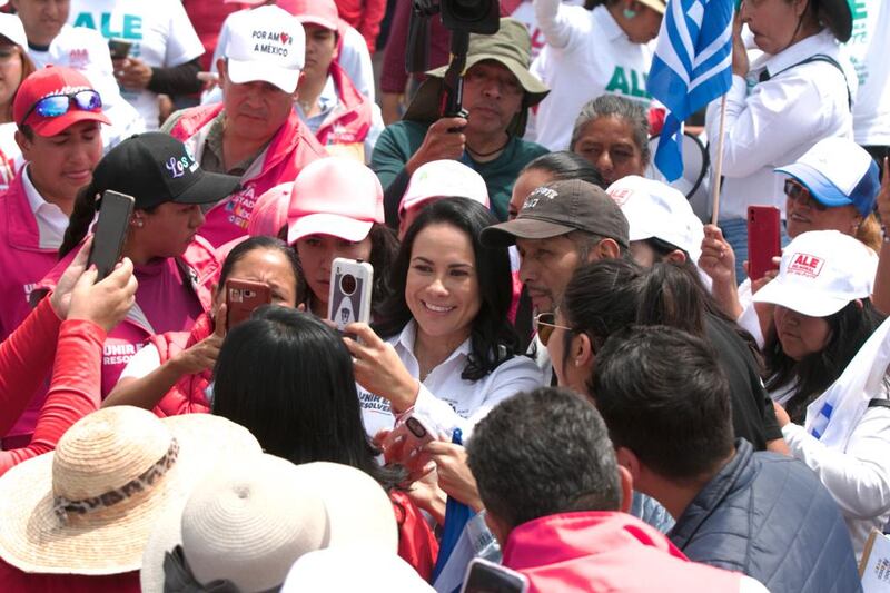 Alejandra del Moral en el día dos de campaña