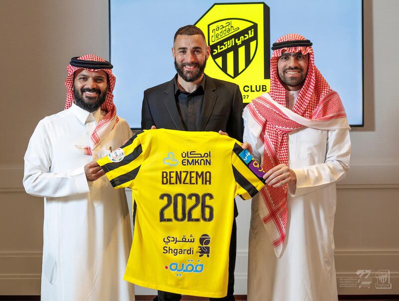 Karim Benzema en su nuevo club I @ittihad