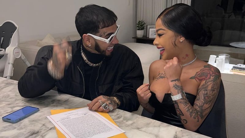 Anuel AA anuncio separación de Yailin, quien está embarazada