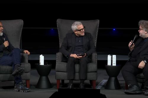 Del Toro, Iñárritu y Cuarón comparten emotiva charla sobre su amistad en la industria