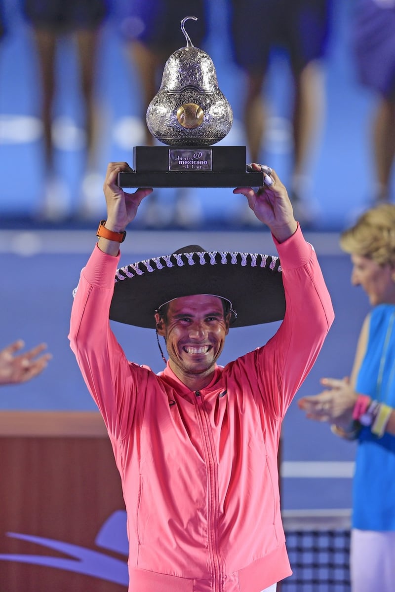 El último guaje de plata que conquistó Rafa Nadal fue en 2022.