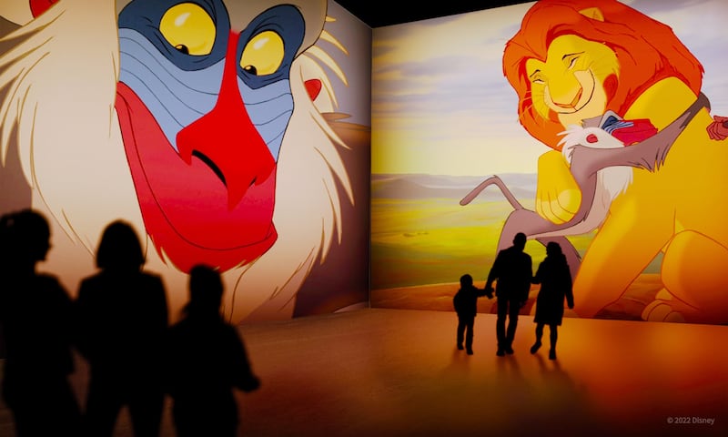 Immersive Disney Animation