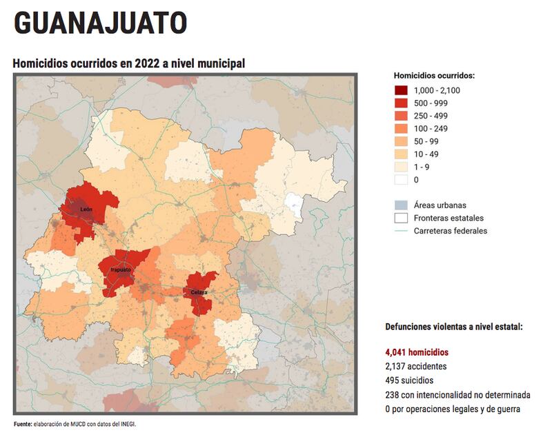 Asesinatos en Guanajuato (MUCD)