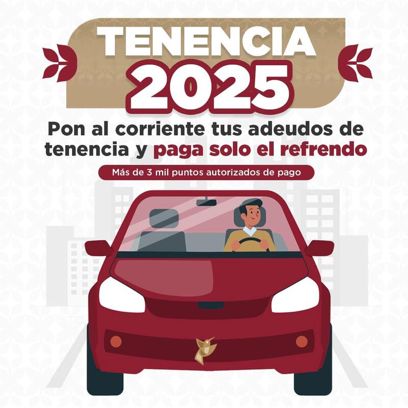 Tenencia 2025 Edomex