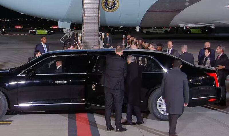 Biden llega a México.