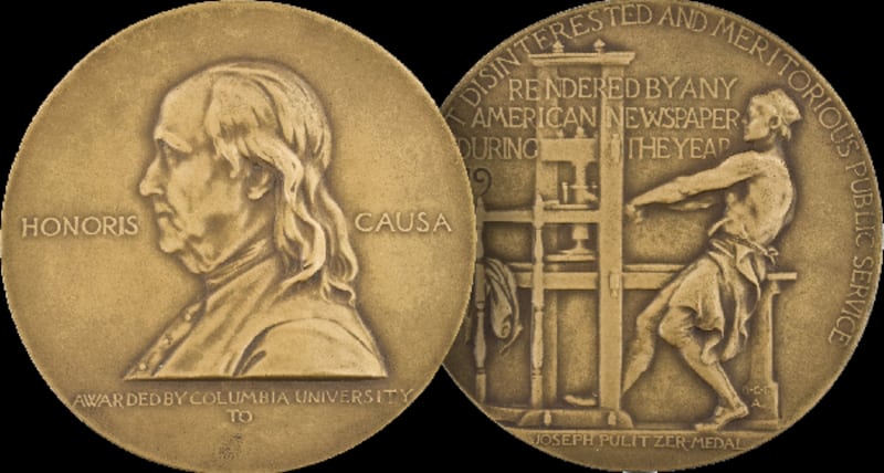 Galardón premio Pulitzer