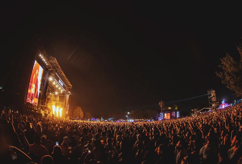 En el Parque Fundidora, los asistentes pudieron sentir las vibraciones en su cuerpo y cantar a todo pulmón disfrutando de toda la vibra