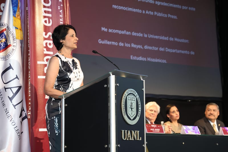 Renu Khator, rectora de la Universidad de Houston, Invitada de Honor.