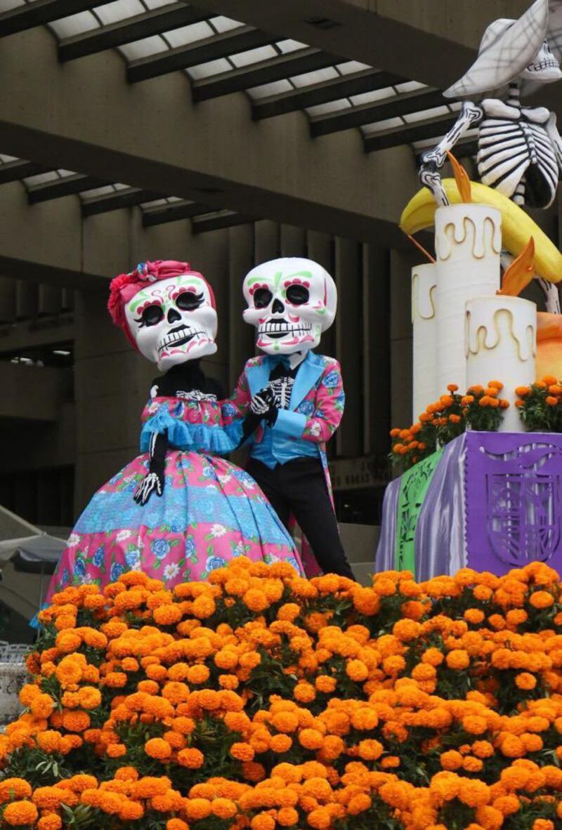 Ofrenda Día de Muertos Alcaldía Cuauhtémoc