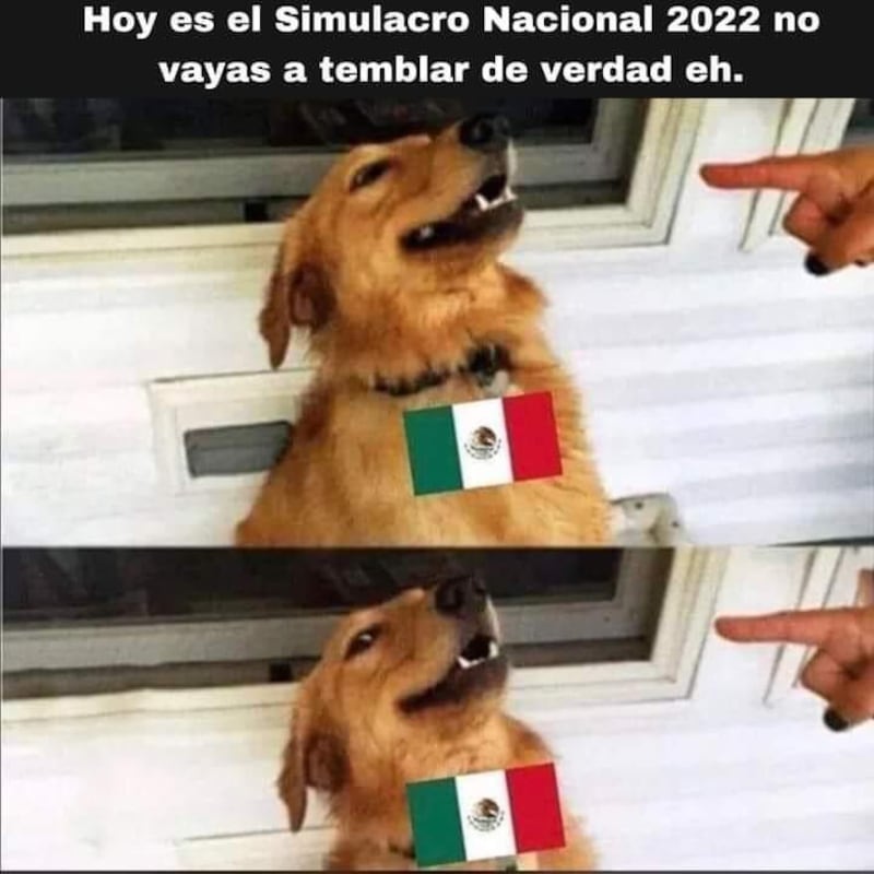 Memes sismo 19 de septiembre 2022