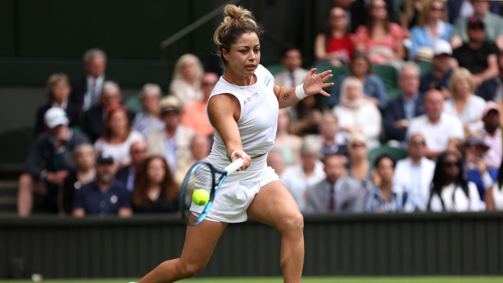 Wimbledon fue la cuarta aparición de Renata Zarazúa en un Grand Slam.