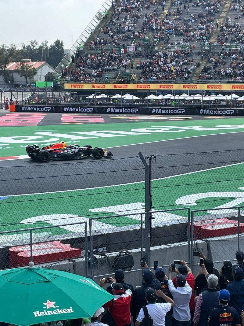 Gran Premio de México día 1.