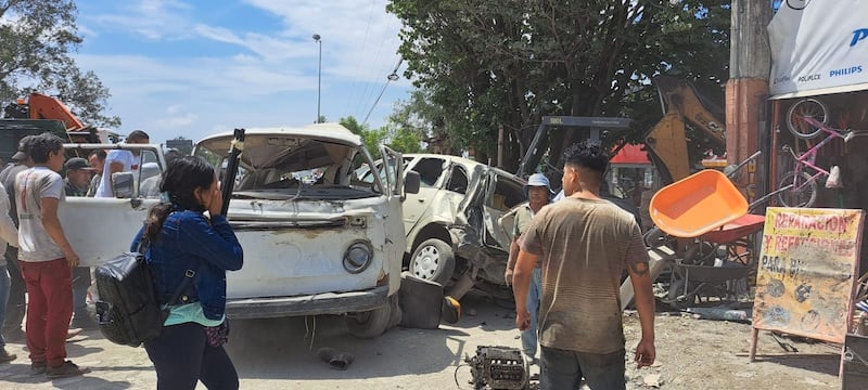 Accidente en la carretera México-Cuautla.