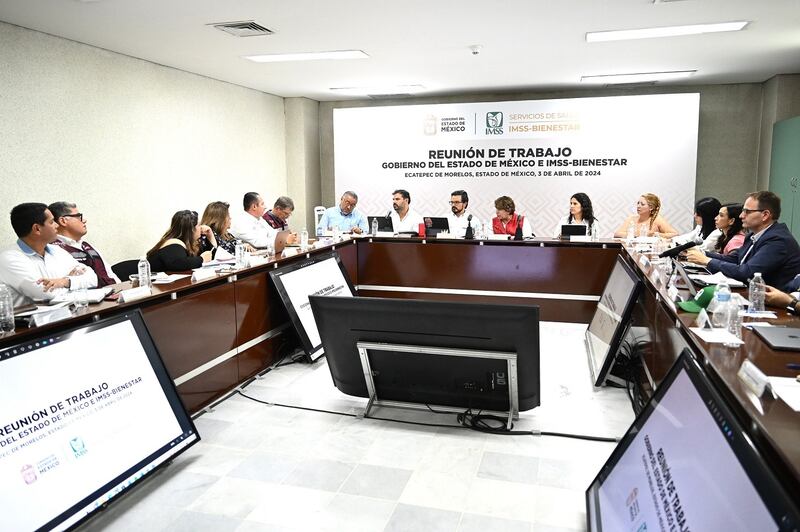 Supervisan IMSS y gobierno del Edomex federalización del sistema de salud al modelo IMSS-Bienestar