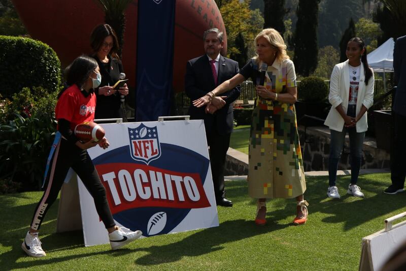 Jill Biden NFL México