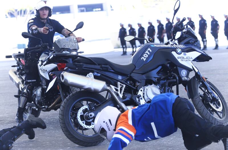 Grupo Halcón Motorizado.