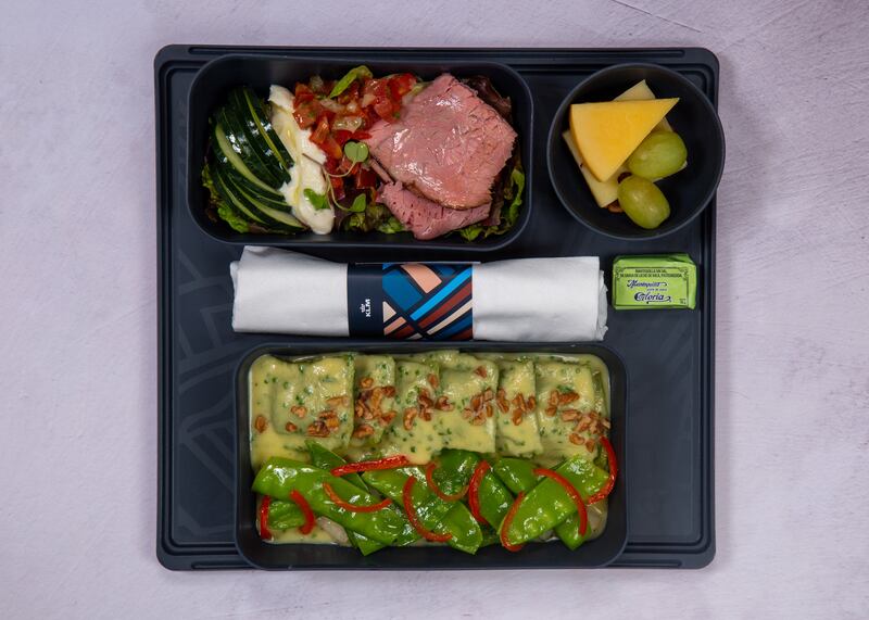 Nuevas ofertas culinarias a bordo de sus cabinas World Business Class y Premium Comfort de KLM