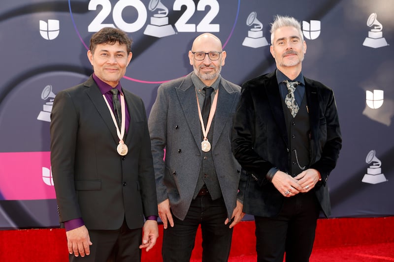 Luis Ernesto Martinez, Germán Arroyo y Daniel Gutiérrez de La Gusana Ciega.