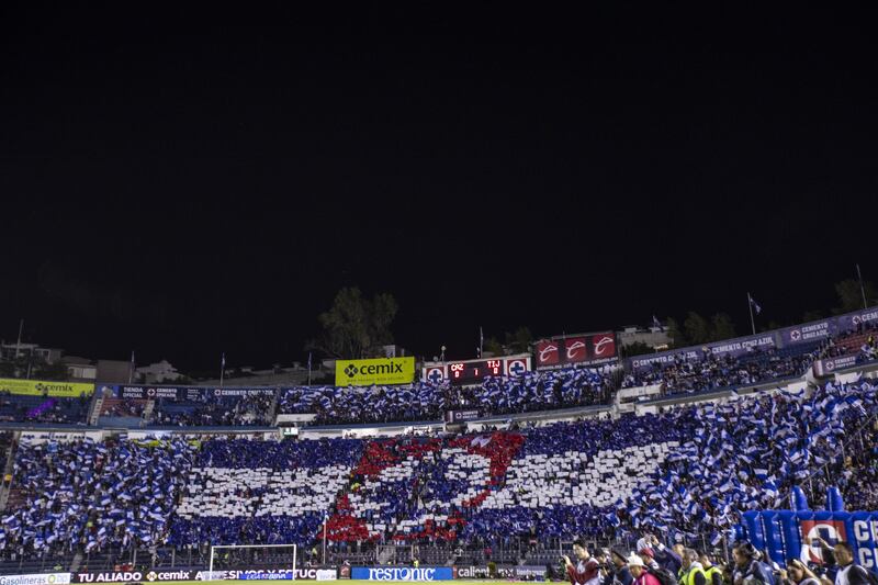 Cruz Azul mosaico